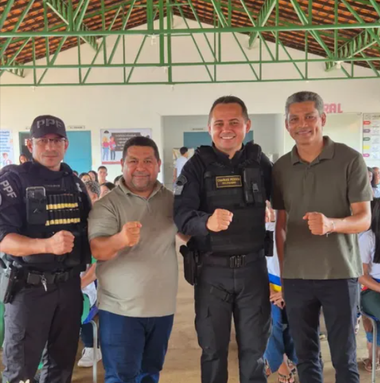 Câmara Municipal de Olho D'água do Piauí participa de palestra "Não à Criminalidade"